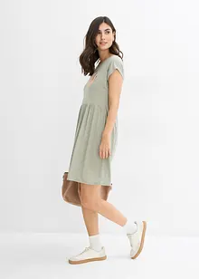Gedessineerde shirtjurk van viscosemix, bonprix