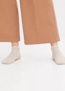 Sneakersokken met badstof binnenzool van biologisch katoen (8 paar), bonprix