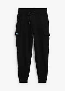Joggingbroek met cargozakken, cropped, bonprix