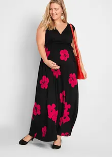 2-in-1 jersey zwangerschapsjurk/voedingsjurk met viscose, bonprix