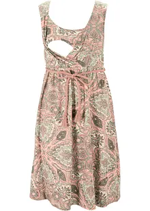 Zwangerschapsjurk/voedingsjurk met viscose, bonprix