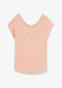 Shirt met gehaakte inzet, bonprix