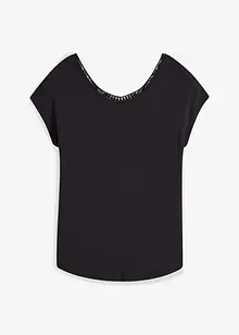 Shirt met gehaakte inzet, bonprix