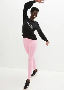Sportshirt met TENCEL™ lyocell en brede boord, loose fit, bonprix