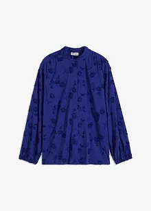 Blouse met bloemenapplicatie, bonprix