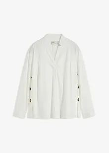 Popeline tuniek met knopen, bonprix
