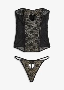 Bustier en string (2-dlg. set), VENUS
