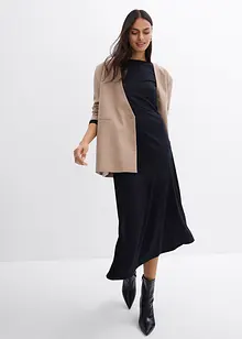 Asymmetrische midi-jurk van viscosemix, bonprix