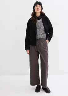 Twill broek cropped, bonprix