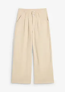 Twill broek cropped, bonprix
