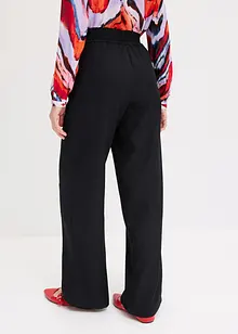 Marlene Dietrich broek in linnen-look met een elegante band, bonprix