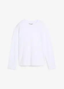 Longsleeve van puur, zwaar biologisch katoen, bonprix