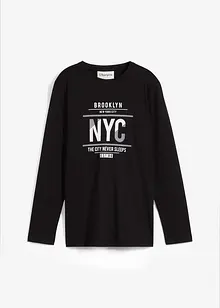 Longsleeve van biologisch katoen, bonprix