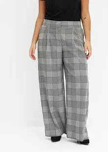 Geruite Marlene Dietrich broek, bonprix