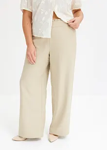 Marlene Dietrich broek in linnen-look met een elegante band, bonprix
