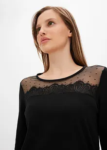 Pyjama met kant, bonprix