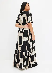 Gedessineerde maxi jurk, bonprix