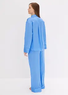 Oversized pyjama van satijn, bonprix