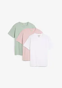 T-shirt (set van 3), bonprix