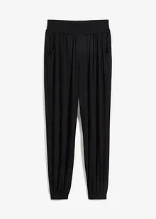 Jersey broek van viscose, bonprix