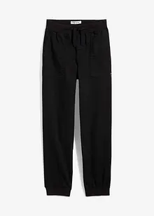 Twill broek met comfortband, bonprix