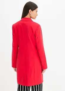 Lange blazer met V-hals, lange mouw, bonprix