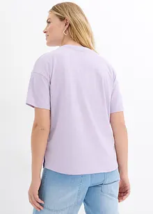 Oversized boxy shirt van biologisch katoen, bonprix