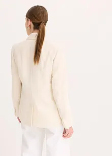Blazer met lyocell in crincle-look, bonprix