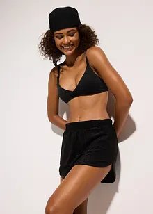 Short met glansgaren, bonprix
