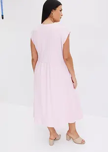 Jurk met wijde rok van jersey, bonprix