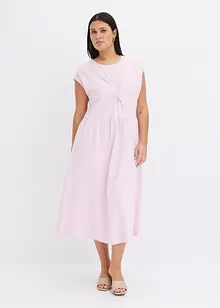 Jurk met wijde rok van jersey, bonprix
