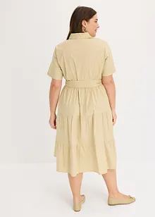 Jurk van elastische katoenmix, bonprix
