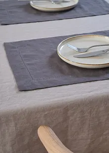 Linnen placemats (set van 2), bonprix