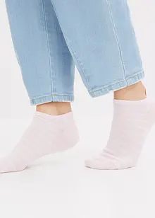 Sneakersokken met biologisch katoen (5 paar), bonprix
