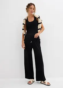 Jersey broek van soepele viscose, bonprix