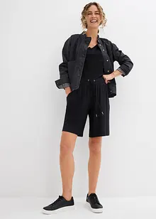 Jersey bermuda van soepele viscose, bonprix