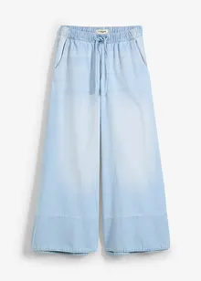 Wide leg jeans, mid waist, comfortabele taillenband, bonprix