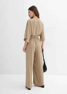 Jumpsuit met ceintuur, bonprix