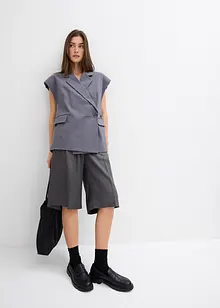 Lang mouwloos vest, bonprix
