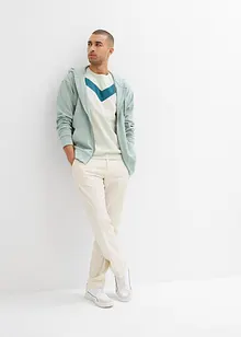 T-shirt met biologisch katoen, slim fit, bonprix