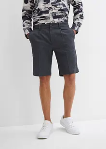 Chino bermuda met vouw, relaxed fit, bonprix