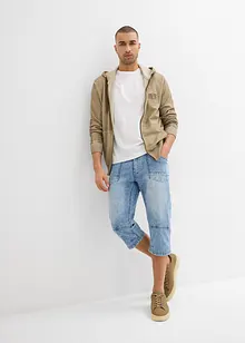 Regular fit 3/4 jeans, straight, bonprix