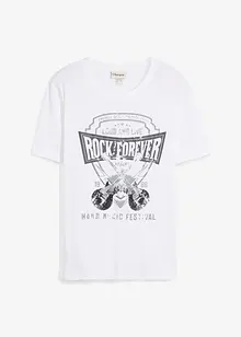 T-shirt met stoere print, bonprix