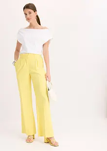 Off-shoulder shirt van puur biologisch katoen, bonprix