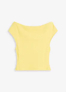 Off-shoulder shirt van puur biologisch katoen, bonprix