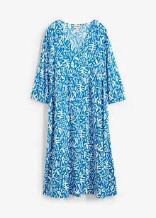 Midi jurk van vloeiende viscose, bonprix