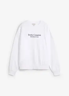 Oversized sweater met borduurwerk, bonprix