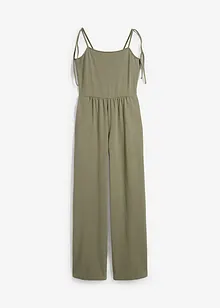 Jersey jumpsuit met spaghettibandjes, bonprix
