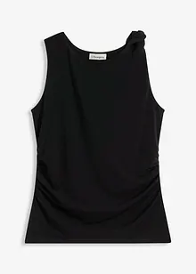 Jersey top met twist, bonprix