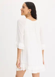 Boho jurk met borduursel, bonprix